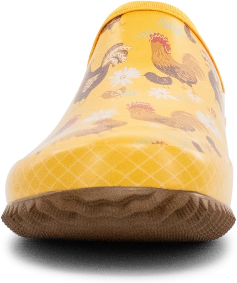 Womens Waterproof Clog with Neoprene Lining and Rubber Outsole - Perfect for Garden and Outdoor Wear