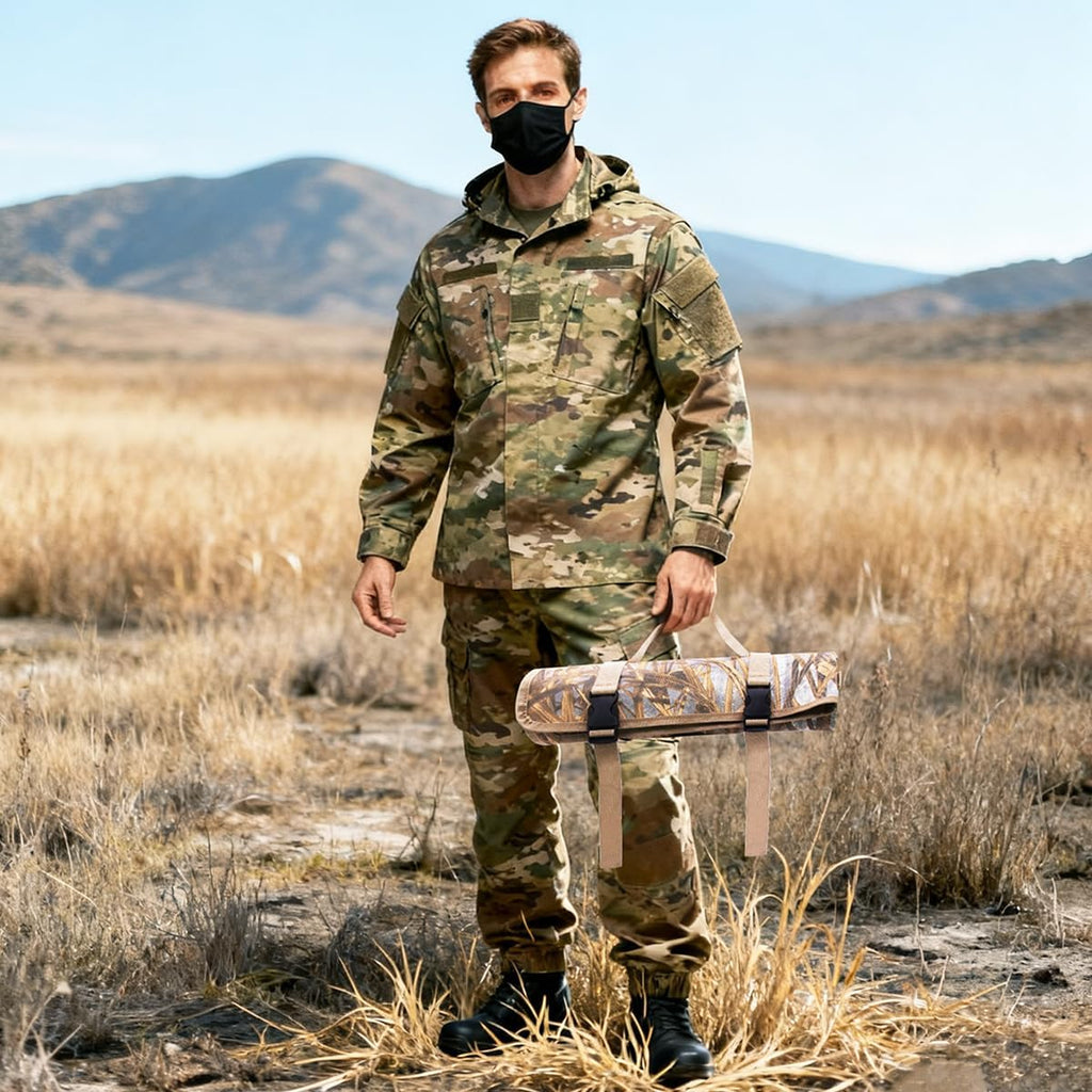 Roll-Up Shooting Mat, Tactical Shooter Mat for Range Rifle Hunting, Non-Slip Durable Shooting Rest Hunting Accessories,Hunting Mats for Shooters
