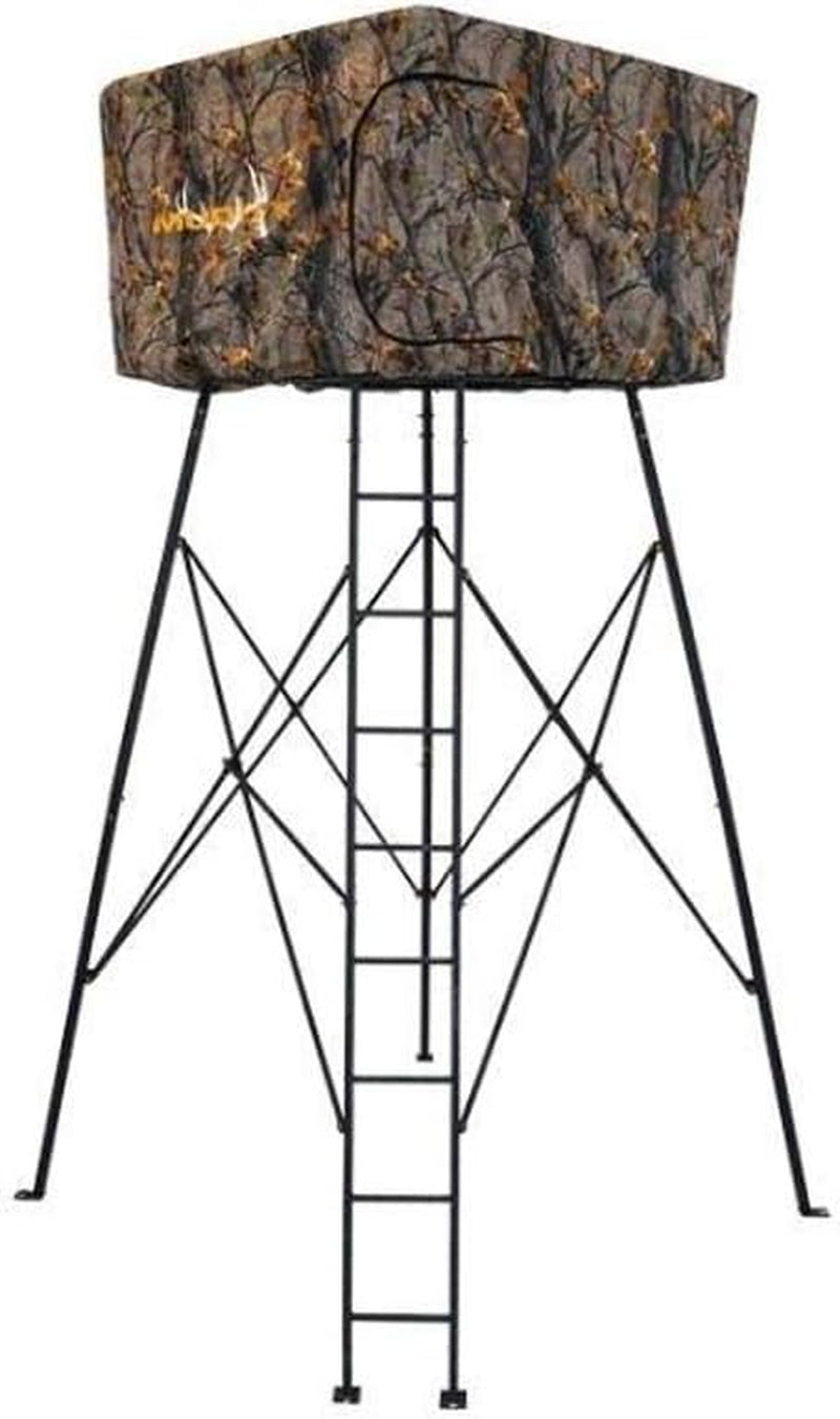 Quad Blind Kit Hunting Gear, Hunting Accessory with 360 Coverage & Zipper Entrance, Epic Camo