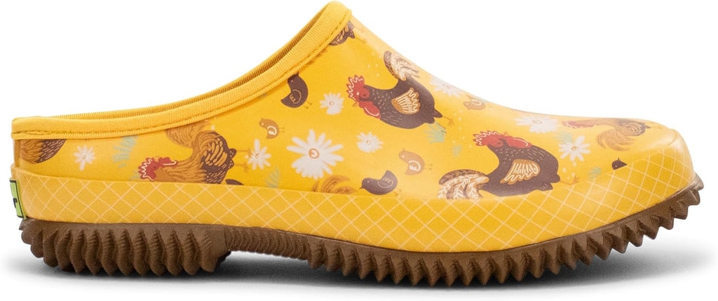 Womens Waterproof Clog with Neoprene Lining and Rubber Outsole - Perfect for Garden and Outdoor Wear
