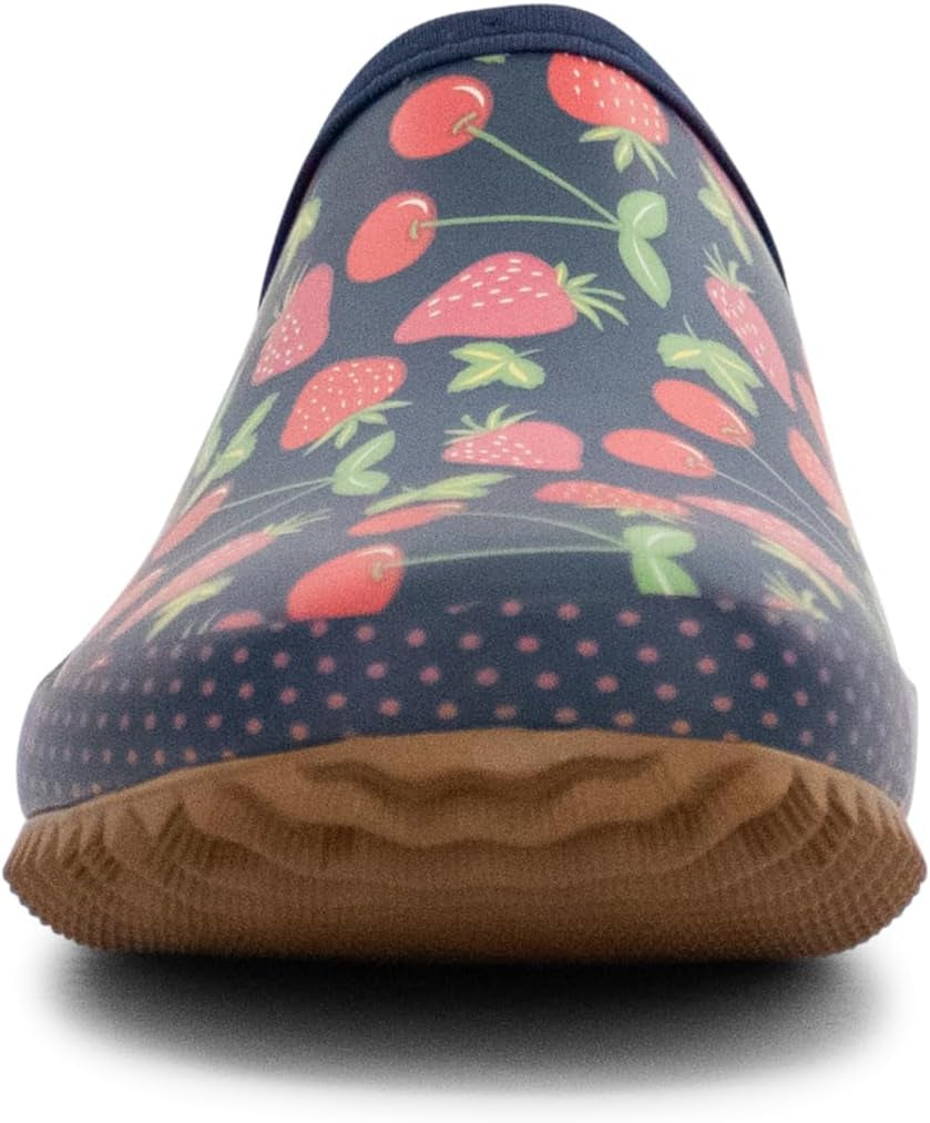 Womens Waterproof Clog with Neoprene Lining and Rubber Outsole - Perfect for Garden and Outdoor Wear