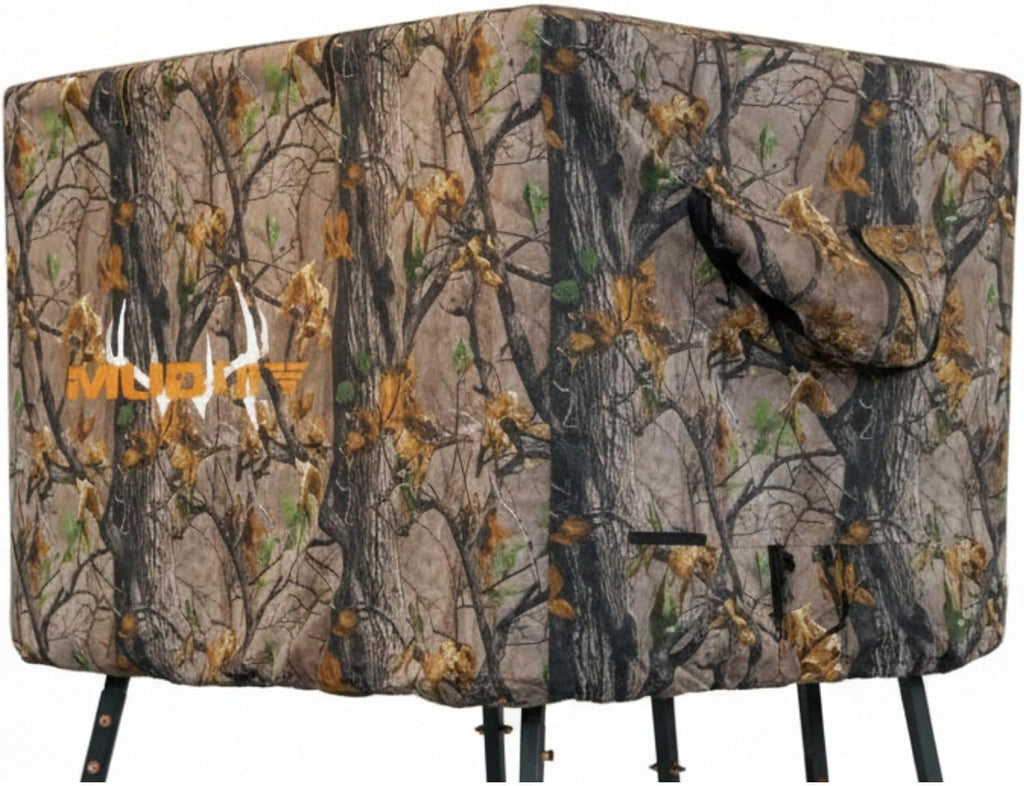 Quad Blind Kit Hunting Gear, Hunting Accessory with 360 Coverage & Zipper Entrance, Epic Camo