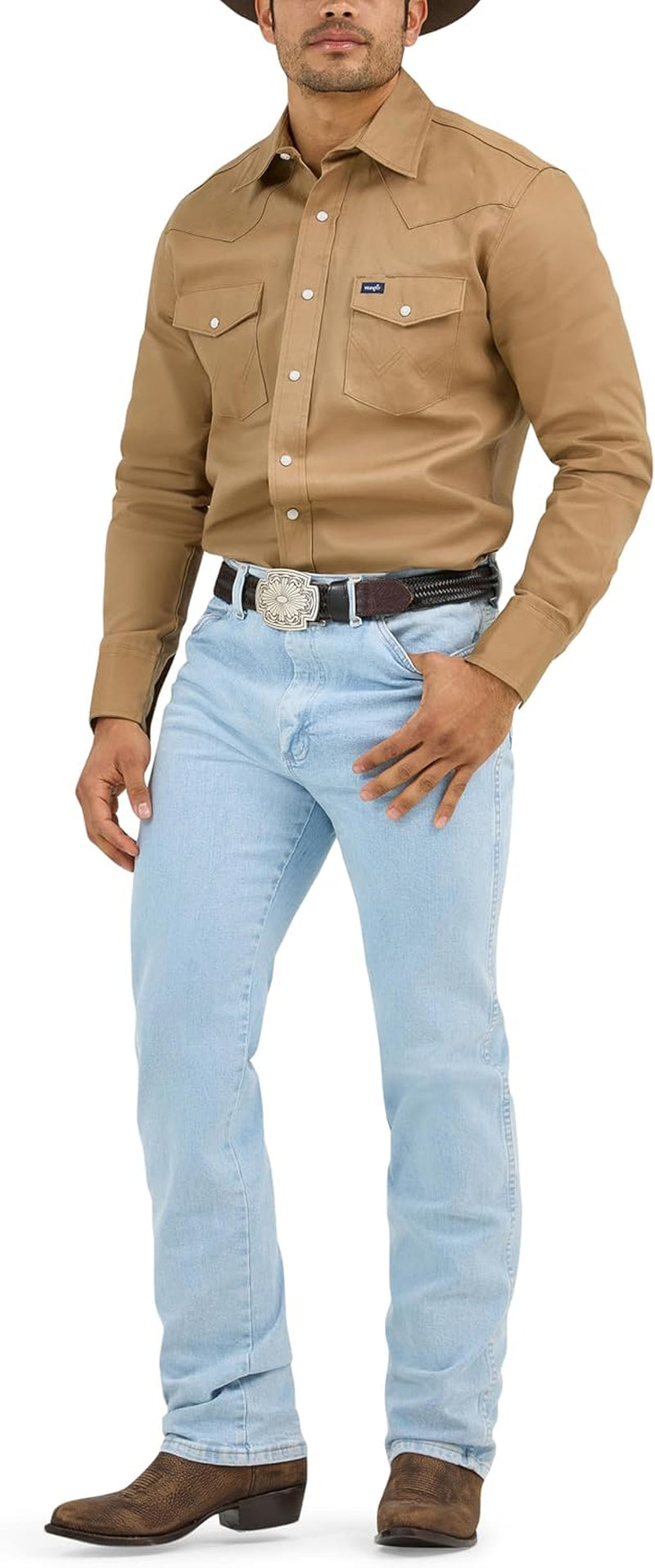 Mens Cowboy Cut Active Flex Slim Fit Jeans