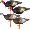 Collapsible Turkey Decoys for Hunting Lookout Standing Lifelike Lightweight Realistic Hunting Turkey Decoy Hen with Stake for Field, Forest, Wood, Ground, Outdoor, 13.4 X 5.5 X 6.7 Inches