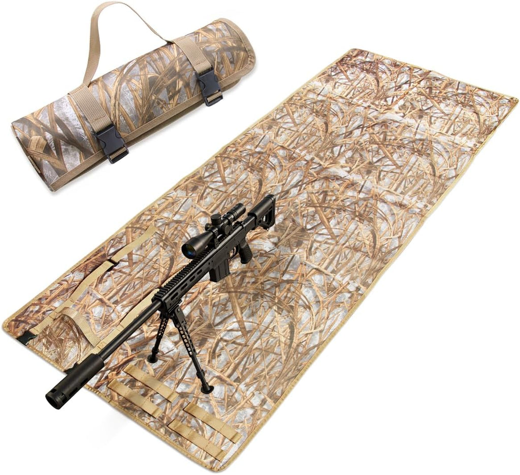 Roll-Up Shooting Mat, Tactical Shooter Mat for Range Rifle Hunting, Non-Slip Durable Shooting Rest Hunting Accessories,Hunting Mats for Shooters