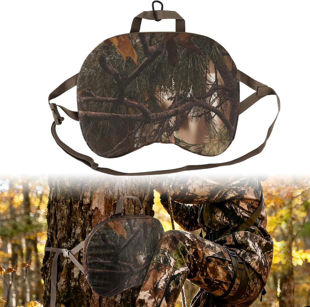 Saddle Hunting Knee Pads,Portable Hunting Seat Cushion,Tree Saddle Hunting Seat Pad Accessories Kit,Lightweight Outdoor Cushion for Hunting,Camping,Stadium,Fishing