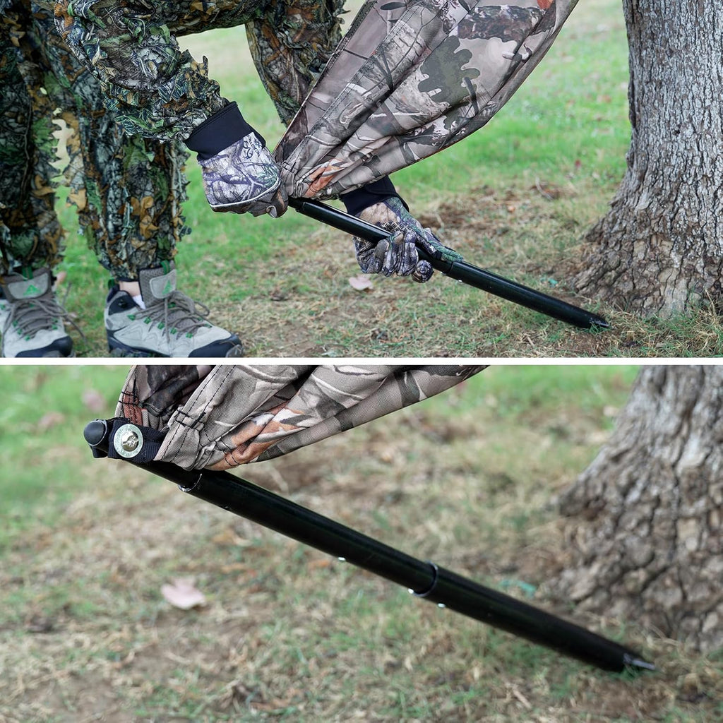 Camo Tree Camping Chair Hunting Hammock Seat Hunting Chair Portable and Light Weight Camping Stool on Tree