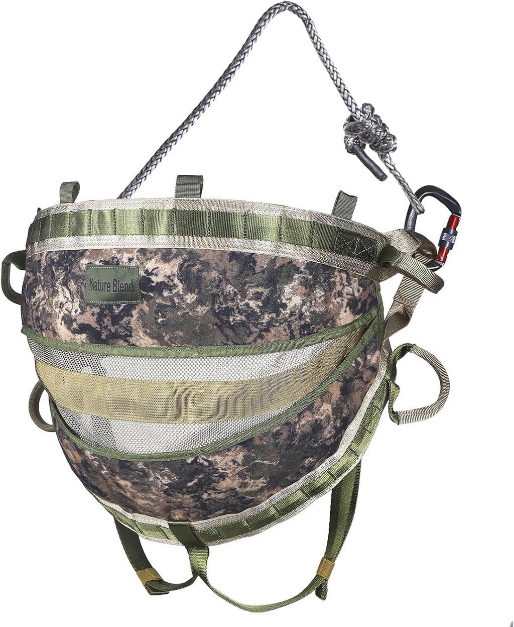 Hunting Saddle, the Gen 2 Saddle Hunting, Ultra Comfortable Large Padded Seat, Lightweight Tree Saddle Accessories, Packable Tree Climbing Saddle, Includes Adjustable Bridge