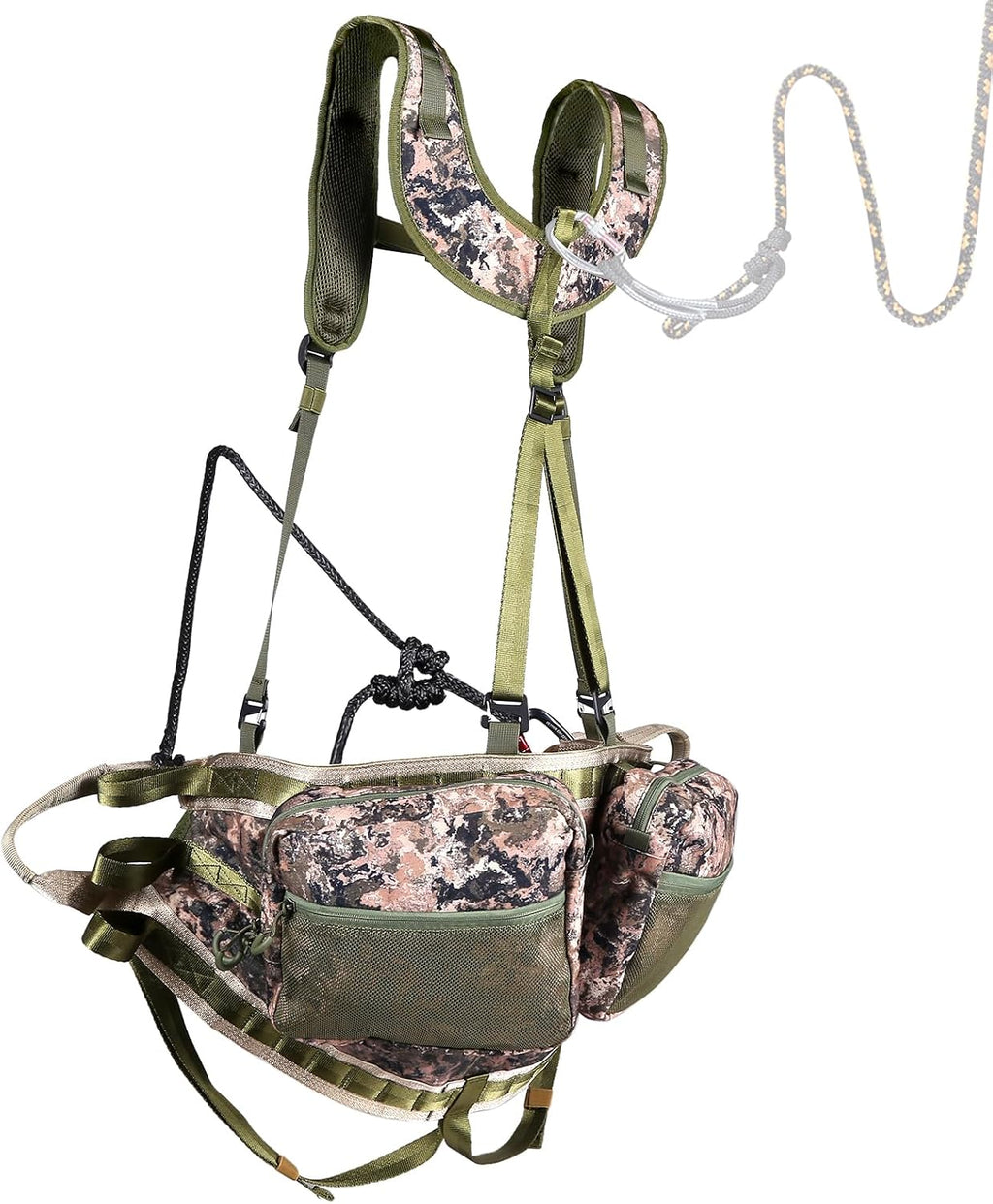 Hunting Saddle, Ultra Comfortable Tree Saddle, Lightweight Treestands Accessories, Adjustable Tree Climbing Saddle, Essential Saddle Hunting Gear