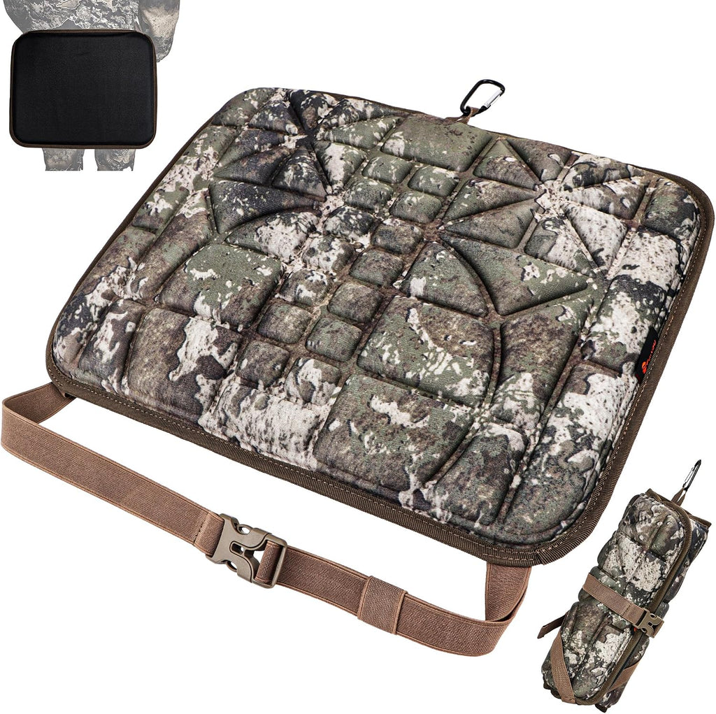 Hunting Seat Cushion - Silent Memory Foam Hunting Cushion for Saddle Platform, Lightweight Seat Pad for Outdoor Hunting Accessories