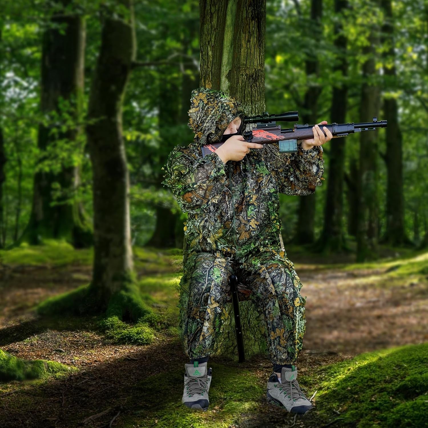 Camo Tree Camping Chair Hunting Hammock Seat Hunting Chair Portable and Light Weight Camping Stool on Tree