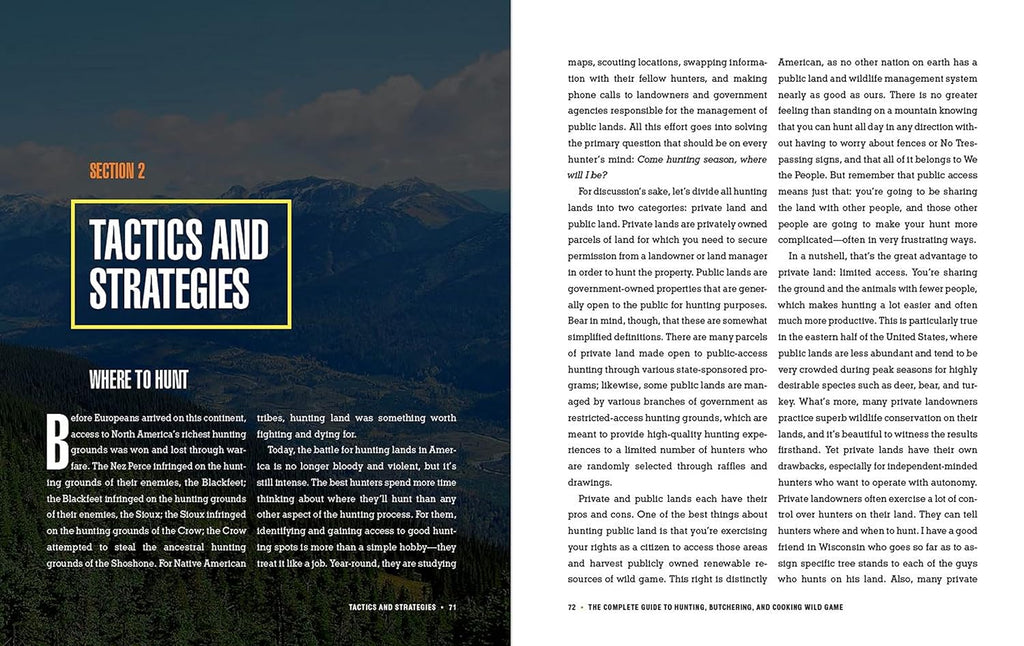 The Complete Guide to Hunting, Butchering, and Cooking Wild Game: Volume 1: Big Game