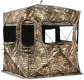 Field General 4-Star Hunting Ground Blind, 1 Man Person Tent, Turkey, Duck, Deer Hunting Gear Equipment Accessories