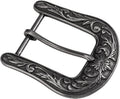 Western Belt Buckle - 1.5" Retro Cowboy Replacement Belt Buckle for Men & Women