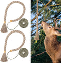 Hemp Scrape Rope 30 Inch Hemp Rope for Deer Hunting Mock Scrape System Rigid Deer Hunting Accessories for Hunter Gifts