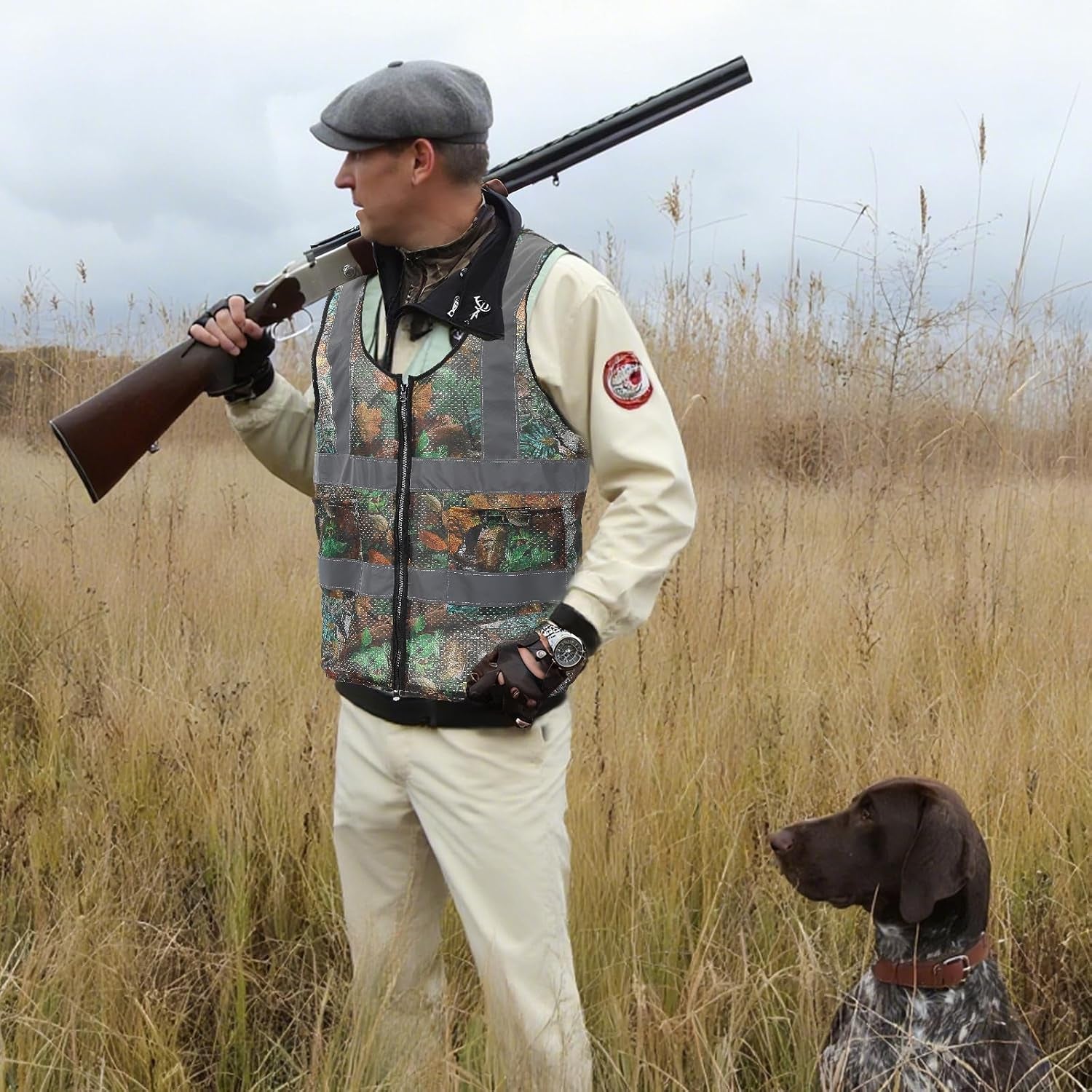 Hunting Vests，Camouflage Vest，Camo Hunting Safety Vest