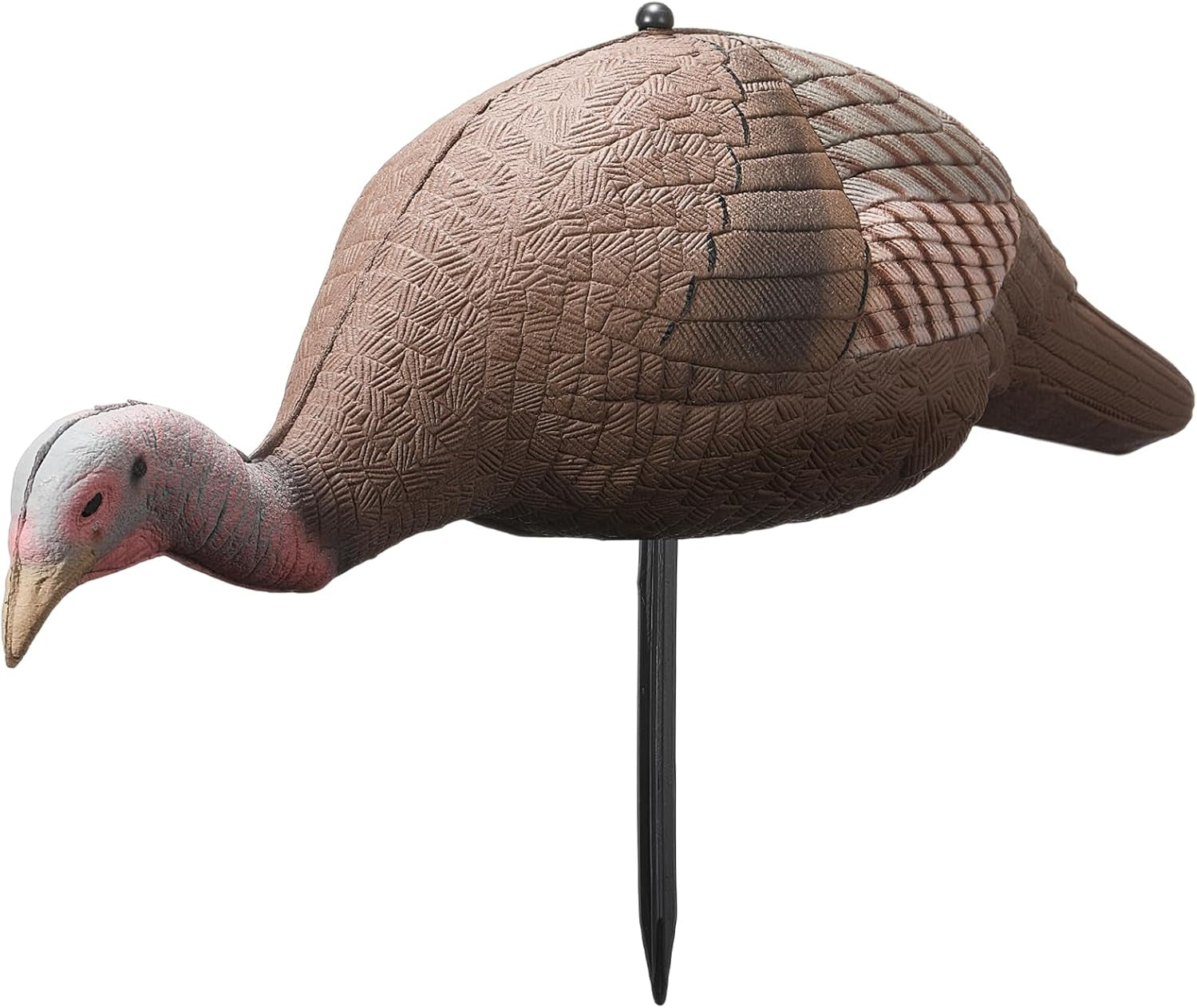 Collapsible Turkey Decoy for Hunting - Durable Realistic Lifelike Lightweight Standing Hunting Decoy with Stake for Field Forest Wood Ground Outdoor
