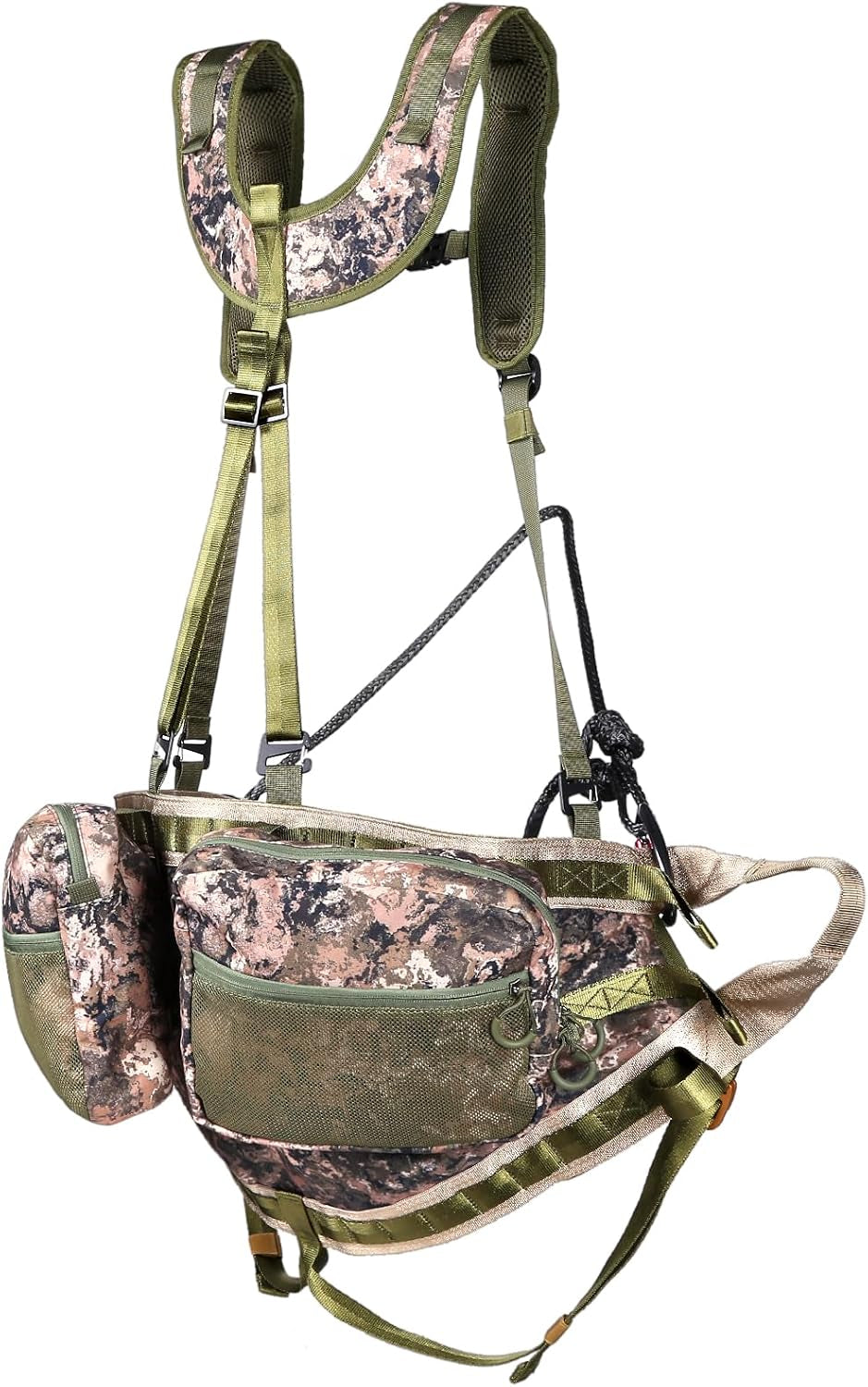 Hunting Saddle, Ultra Comfortable Tree Saddle, Lightweight Treestands Accessories, Adjustable Tree Climbing Saddle, Essential Saddle Hunting Gear