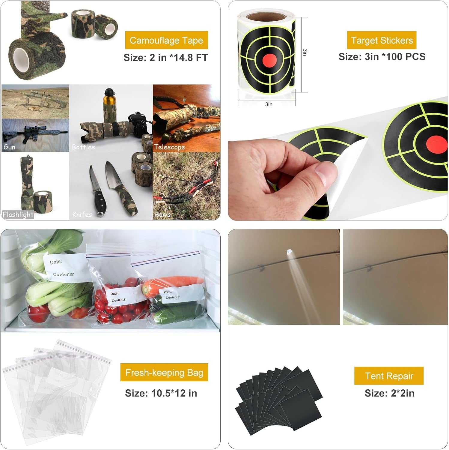 Hunting Accessories Kit 38PCS Deer Duck Turkey Hunting Gear Equipment Essentials Birthday for Men Hunters Huntress