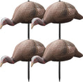 Collapsible Turkey Decoy for Hunting - Durable Realistic Lifelike Lightweight Standing Hunting Decoy with Stake for Field Forest Wood Ground Outdoor