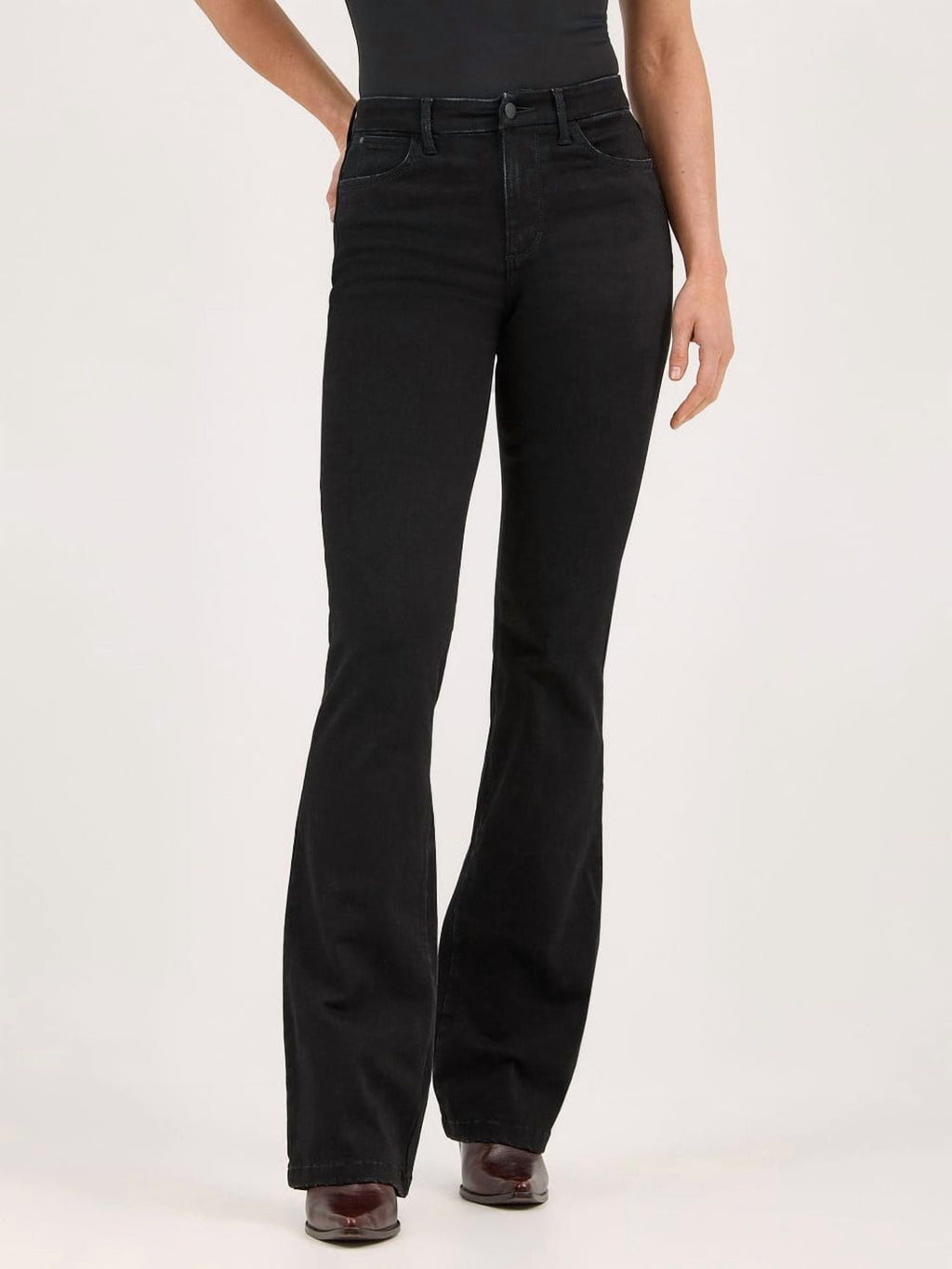 Womens Bespoke Leighton High Rise Jean 33X32 Denim