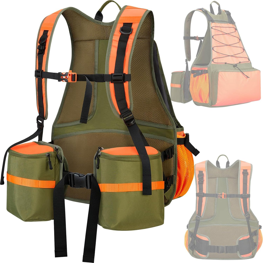 Upland Hunting Vest & Upland Hunting Ammo Pouch