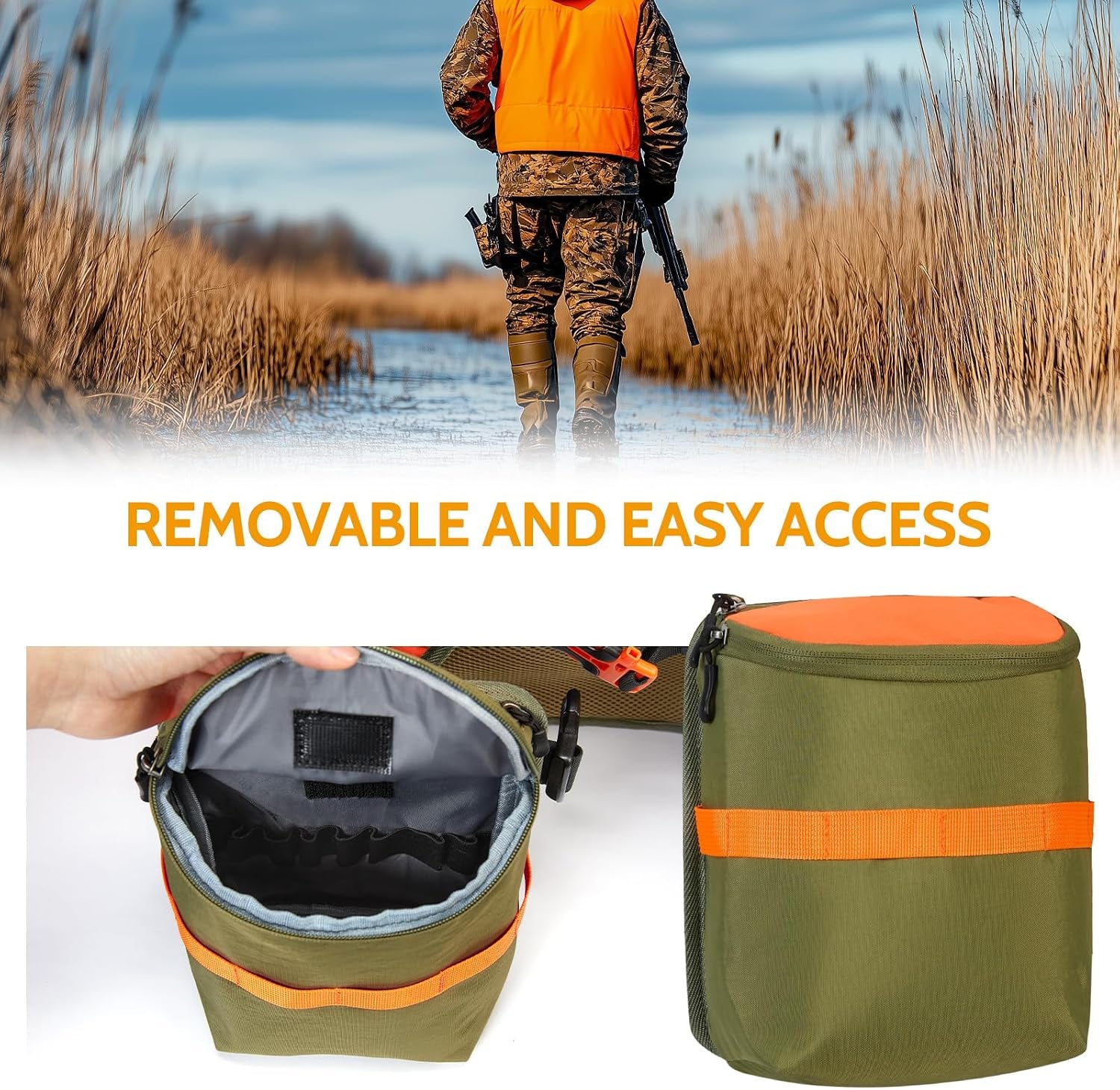 Upland Hunting Vest & Upland Hunting Ammo Pouch
