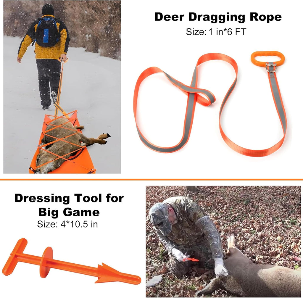 Hunting Accessories Kit 38PCS Deer Duck Turkey Hunting Gear Equipment Essentials Birthday for Men Hunters Huntress