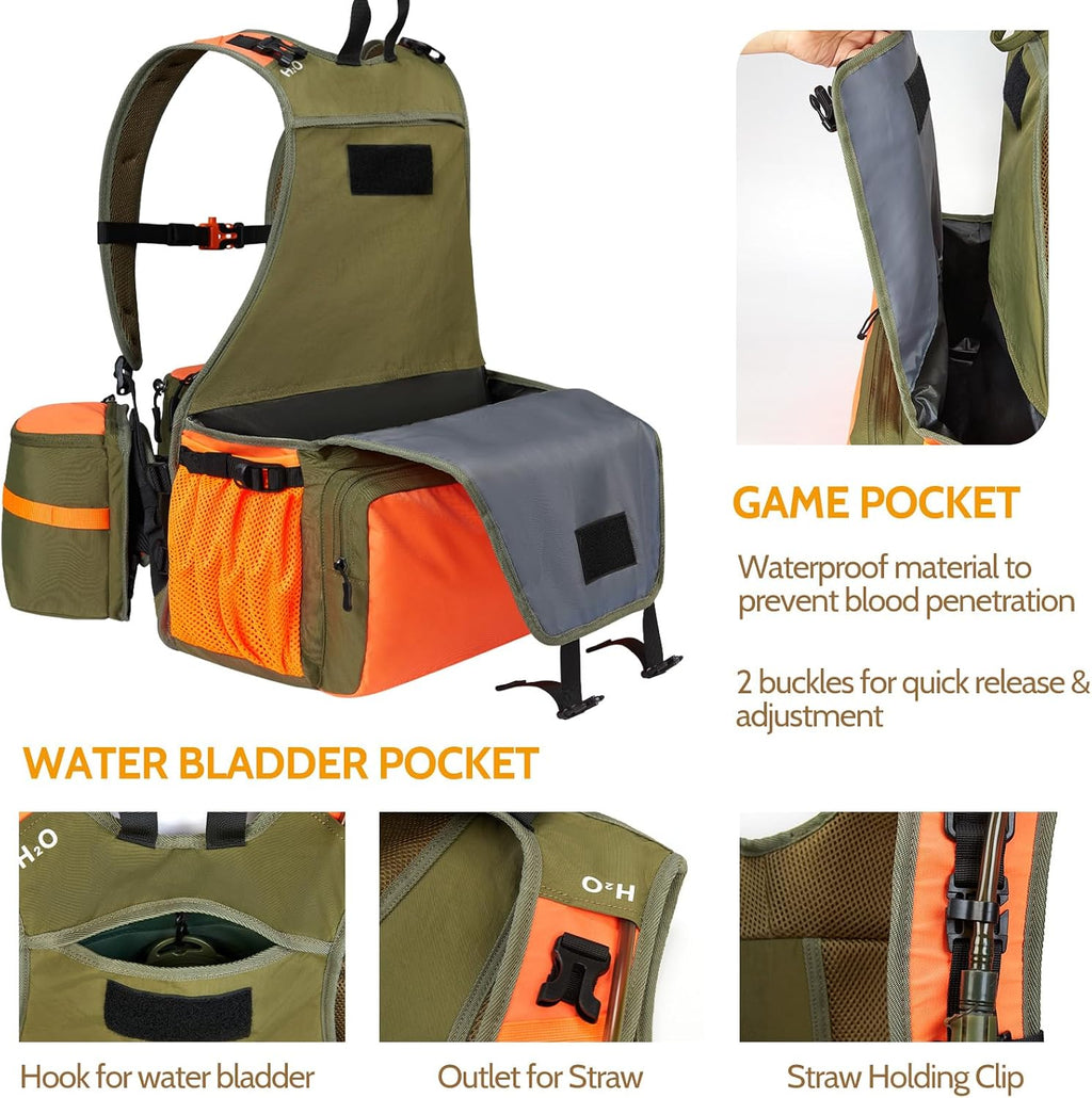 Upland Hunting Vest & Upland Hunting Ammo Pouch