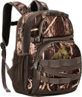 Hunting Backpack, Camo Outdoor Hunting Pack for Bow or Rifle with Holder for Hunting, Camping, Hiking