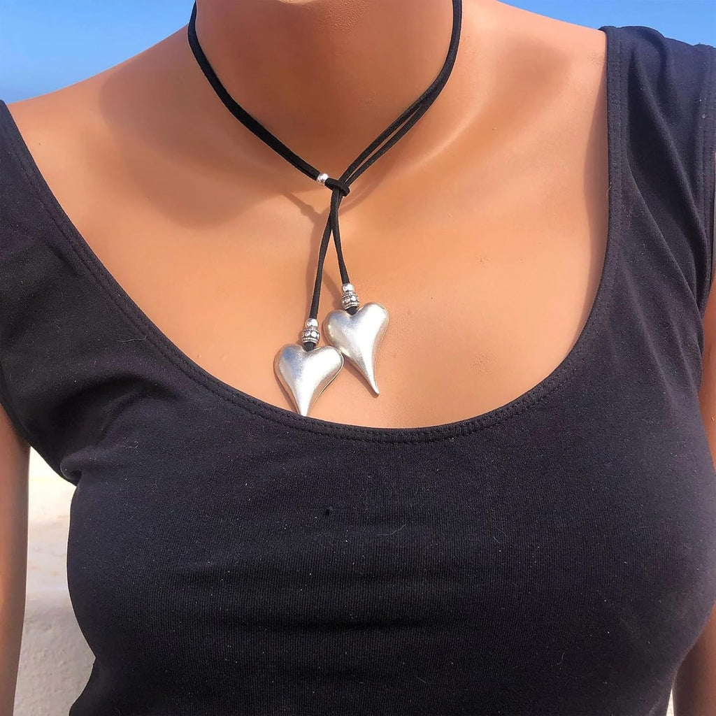 Choker Necklace for Women Boho Necklaces Country Concert Outfits for Women Layered Western Choker Necklace Boho Cowgirl Jewelry Accessories Dress