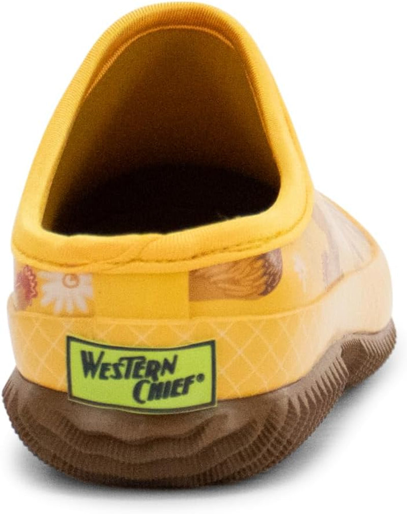 Womens Waterproof Clog with Neoprene Lining and Rubber Outsole - Perfect for Garden and Outdoor Wear