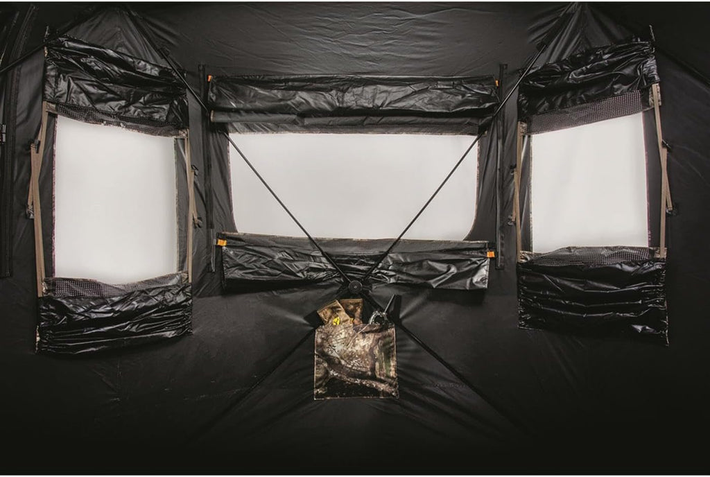 Field General 4-Star Hunting Ground Blind, 1 Man Person Tent, Turkey, Duck, Deer Hunting Gear Equipment Accessories